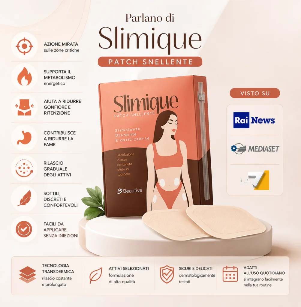 Slimique applicazione patch corpo